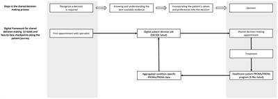 Closing the value-based circle in shared decision-making: a digital framework for informing the shared decision-making process through patient reported outcome and experience measures